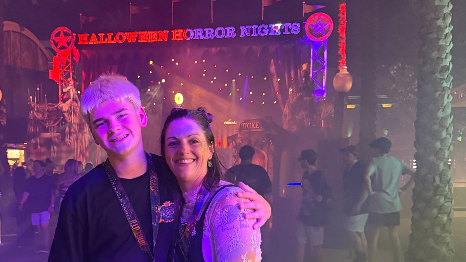 Is Universal’s Halloween Horror Nights too scary for kids? I brought my 13-year-old son to find out.